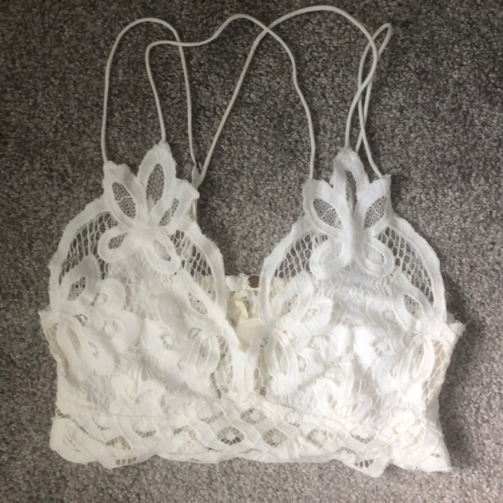 Free people lace bralette XS